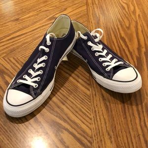 Navy Blue Converse Sneakers